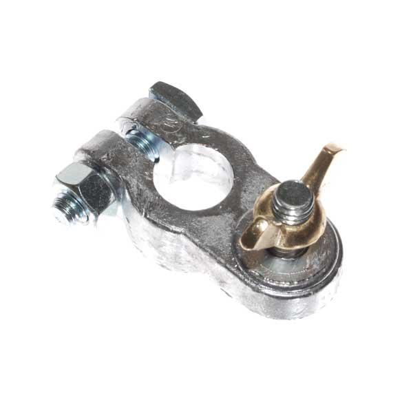 Battery Terminals with Brass Wing Nut