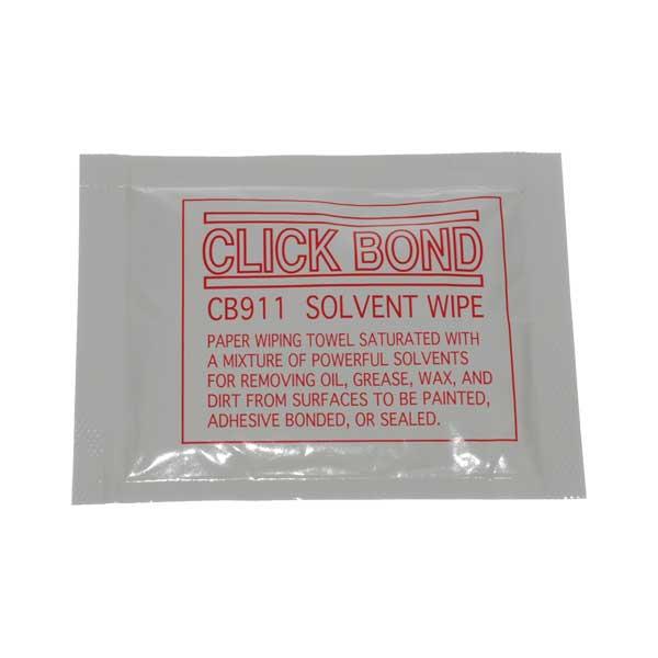 CB911 Solvent Wipe