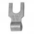 Generic Non-Insulated Block Spade Flag Terminal 12-10 AWG, #10 Stud