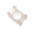 Generic Cable Tie Screw Mount Mounts, Natural, #6 Screw, .51" X .32"