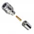 Amphenol Connex 172209, Type N Coaxial Connectors Straight Crimp Jack, Cable: RG-214, 225
