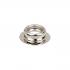 Generic Upholstery Button Fasteners Nickel on Brass, Clinch Type