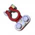 Generic Battery Terminal Top Post 6 AWG thru 1 AWG, Positive, Red