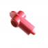 Blue Sea 4008, CableCap Stud Insulators Red, 18-10 AWG