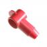Blue Sea 4010, CableCap Stud Insulators Red,  8-4 AWG