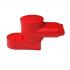 Blue Sea 9031, Rotating Cable Cap Insulators Red, Up to 4/0 AWG