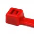 HellermannTyton T50R2HALC2 Halar Cale Tie, 111-04895 Red, 8" 50lb