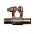 Generic Correct Connect™ Bi-Metal Battery Terminals Negative, 2/0 AWG, Flag, Orange