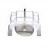 Click Bond CS120-105-24CR, Insulation Pin Mount 2"Stainless Base, 1-1/2" Long