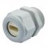 Sealcon Strain Relief Flat Wire Fitting Gray, .24" x .55", PG 21