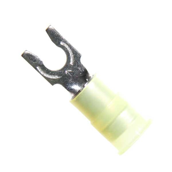 Nylon w/Insulation Grip Locking Fork Terminals, Marine Grade