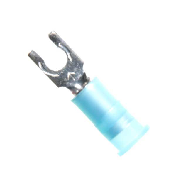 Nylon w/Insulation Grip Locking Fork Terminals, Marine Grade