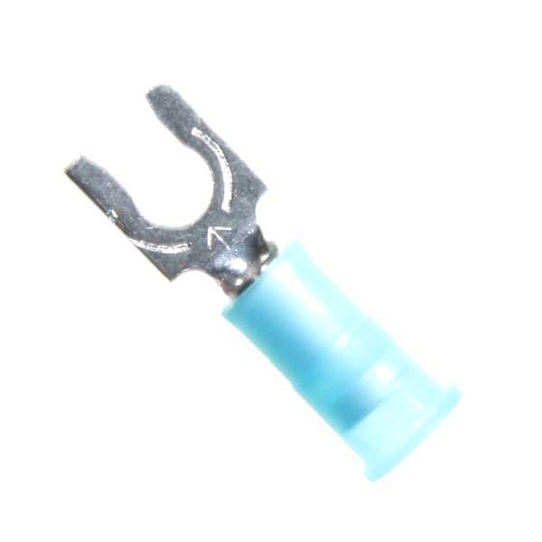 Nylon w/Insulation Grip Locking Fork Terminals, Marine Grade