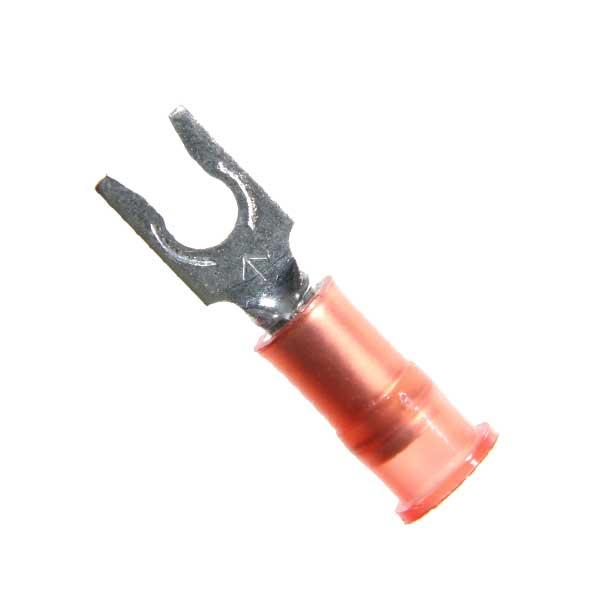 Nylon w/Insulation Grip Locking Fork Terminals, Marine Grade