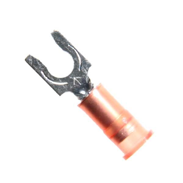 Nylon w/Insulation Grip Locking Fork Terminals, Marine Grade