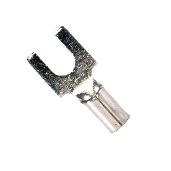 Non-Insulated Brazed Seam Standard Fork Terminal