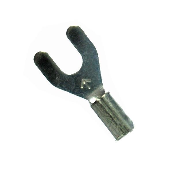 Non-Insulated Brazed Seam Standard Fork Terminals