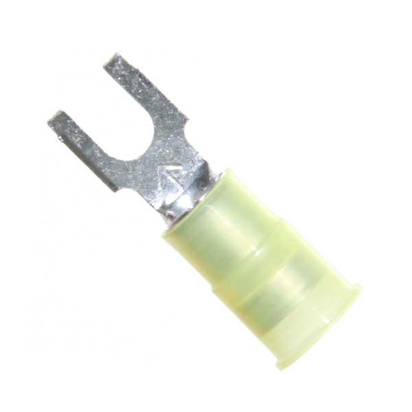 Nylon w/Insulation Grip Block Fork Terminals, Narrow