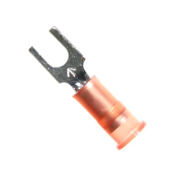 Nylon w/Insulation Grip Block Fork Terminals, Narrow