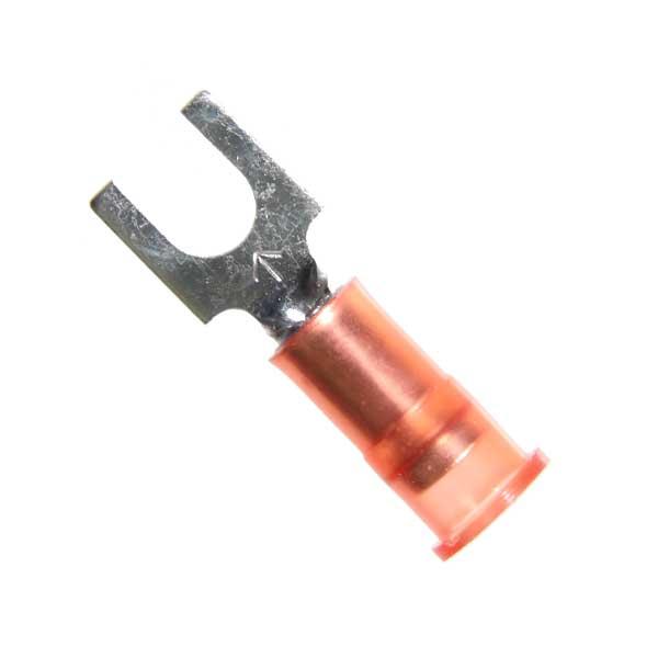 Nylon w/Insulation Grip Block Fork Terminals, Narrow