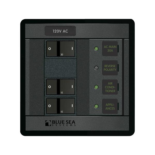 1214, A-Series Rocker Circuit Breaker Panel