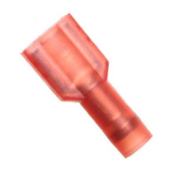 200-Pack 16-14 Gauge Nylon Fully Insulated Quick Disconnect Male .250 Connectors