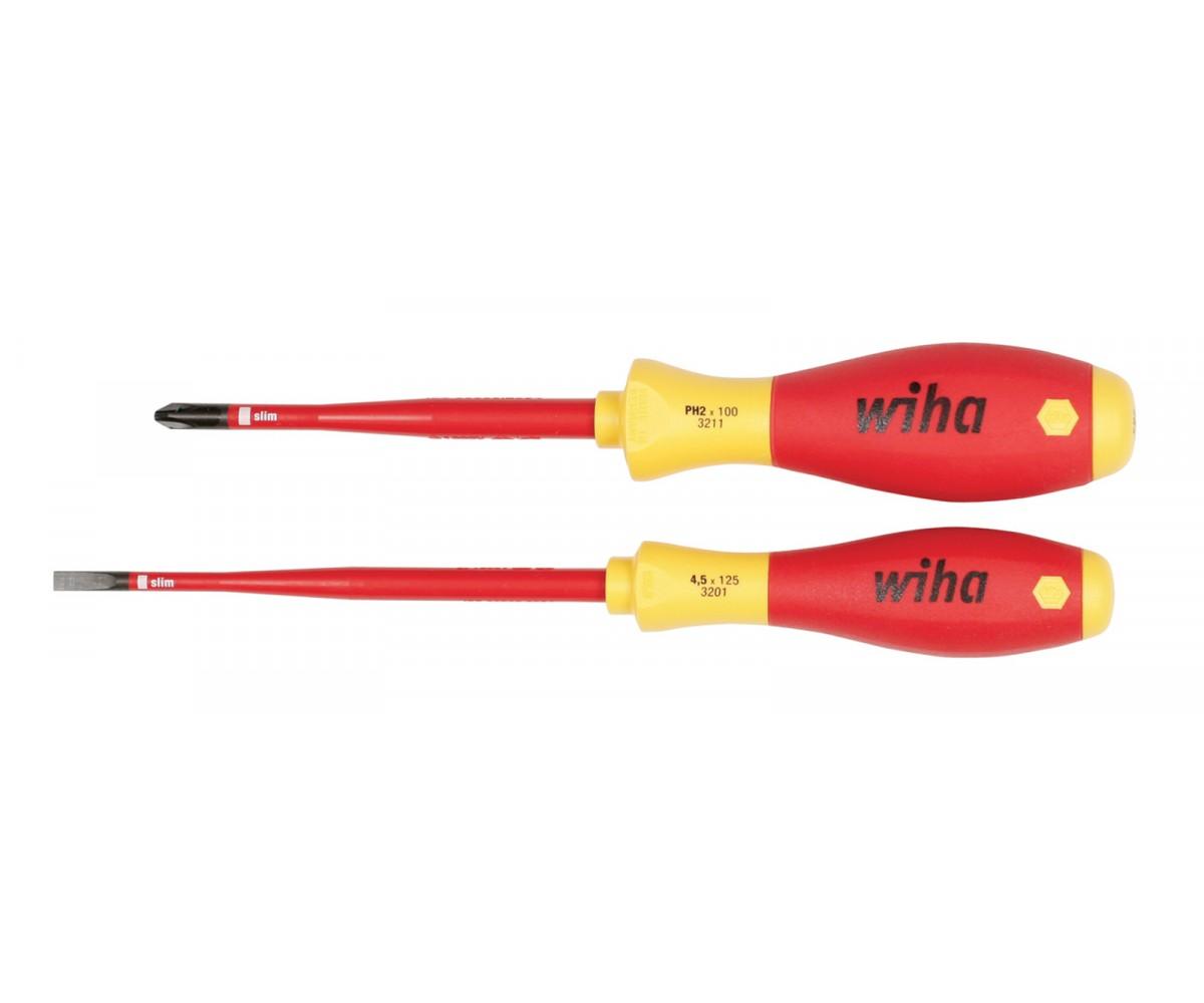 Insulated SlimLine Screwdrivers Set