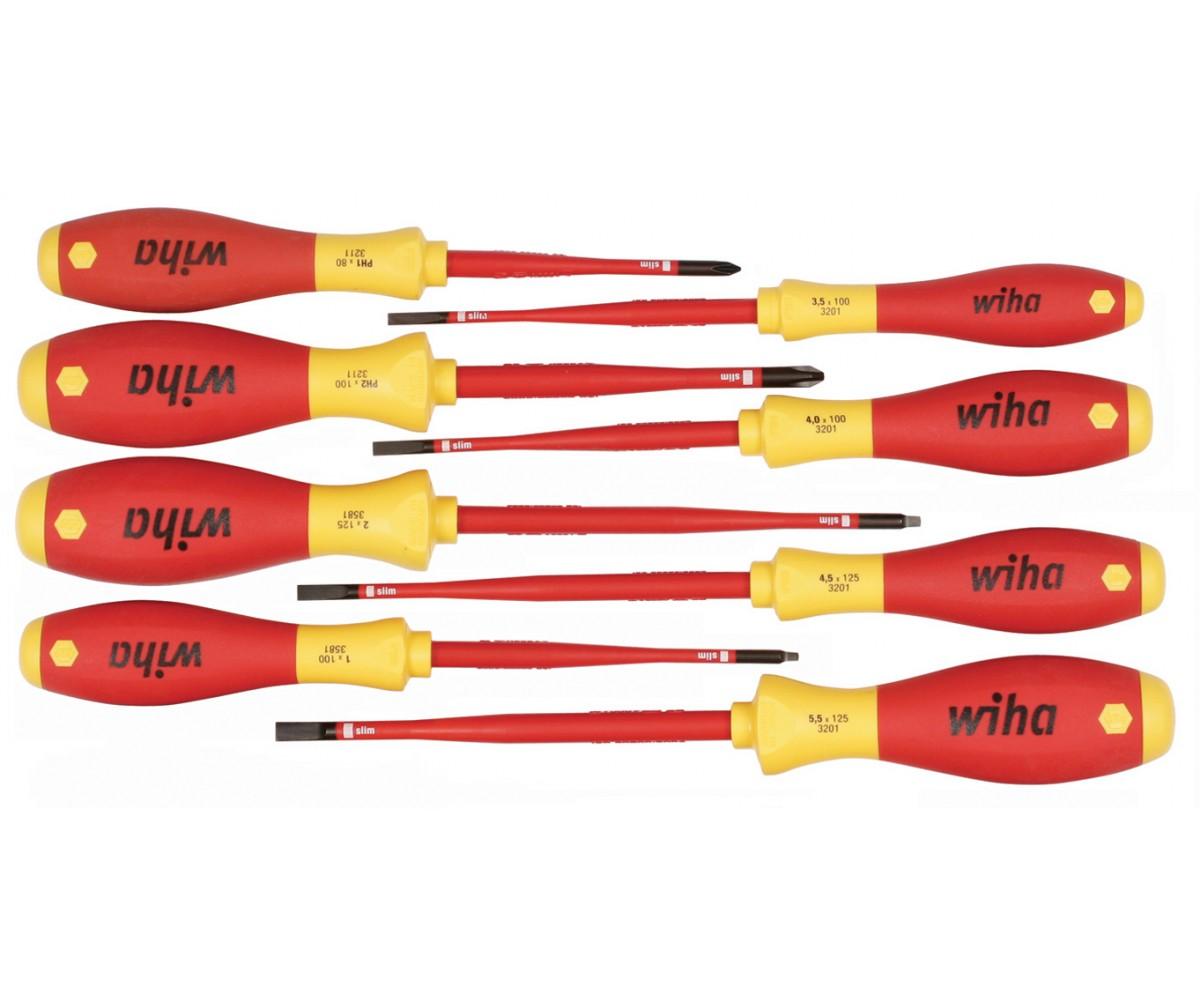 Insulated SlimLine Screwdrivers Set