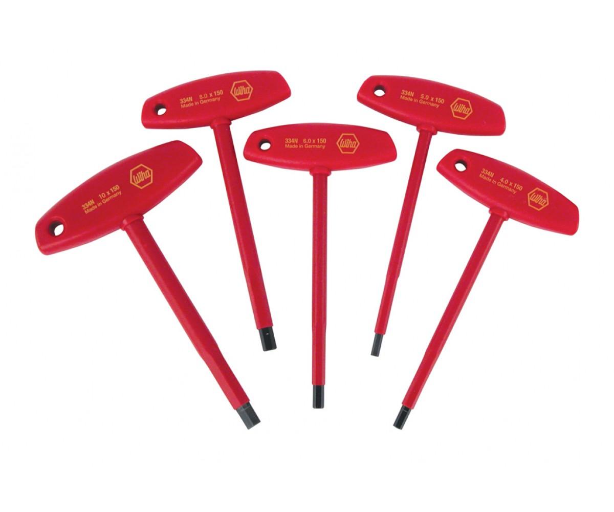 Insulated T-Handle Hex Set