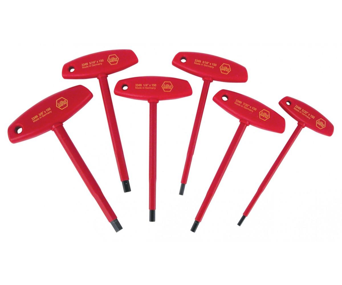 Insulated T-Handle Hex Set