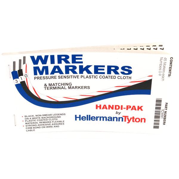 TCWM1 Pre-printed Wire Labels