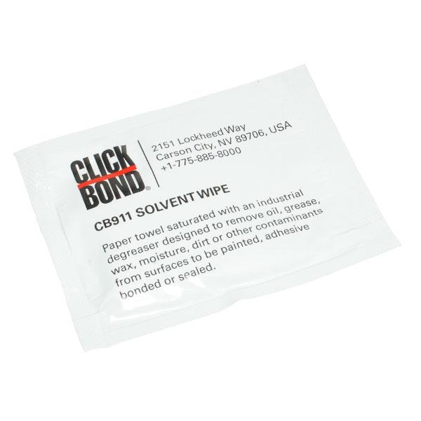 CB911 Solvent Wipe