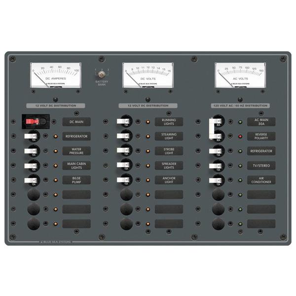 8084, AC/DC Combination Circuit Breaker Panel
