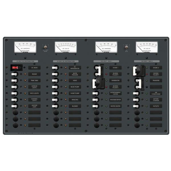 8086, AC/DC Combination Circuit Breaker Panel