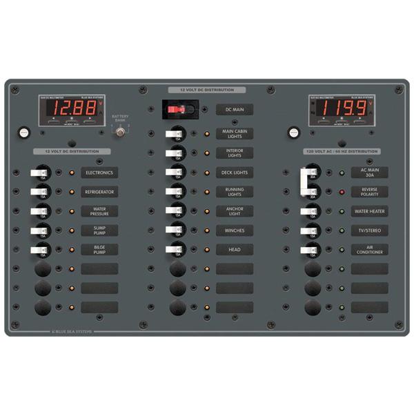 8408, AC/DC Combination Circuit Breaker Panel