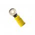 3M Nylon w/Insulation Grip Ring Terminals Yellow, 12-10 AWG #6 Stud