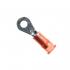3M Nylon w/Insulation Grip Ring Terminals Red, 22-18 AWG #6 Stud, Small