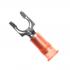 3M Nylon w/Insulation Grip Locking Fork Terminals, Marine Grade Red, 22-18 AWG #10 Stud