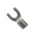 3M Non-Insulated Brazed Seam Standard Fork Terminal 16-14 AWG #10 Stud, Brazed Seam