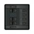 Blue Sea 1215, A-Series Rocker Circuit Breaker Panel 230 Volt AC 2 Position, (1) 16A, (2) 8A