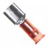 3M Nylon with Insulation Grip, Quick Disconnect, .250 Tab Red, 22-18 AWG, Female, Partially Insulated