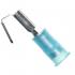 3M Nylon w/Insulation Grip Multi-Stack Disconnects, .250 Tab Blue, 16-14 AWG, Female-Male, Partially Insulated