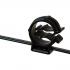 HellermannTyton T50ROC1B, 156-00306 7.9" 50lb, Omega Clip Tie, Black