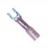 NSPA Multilink™ Heat Shrink Crimp &amp; Solder Ring Terminals Red, 18-22 AWG #8 Stud, Spring Spade