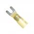 NSPA Krimpa-Seal™ Waterproof Heat Shrink Spade Terminals Yellow, 10-12 AWG #6 Stud, Flanged Spade