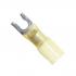 NSPA Krimpa-Seal™ Heat Shrink Spade Terminals Yellow, 10-12 AWG #6 Stud, Spring Spade