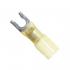 NSPA Krimpa-Seal™ Heat Shrink Spade Terminals Yellow, 10-12 AWG #6 Stud, Spring Spade