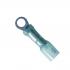 NSPA Multilink™ Heat Shrink Crimp &amp; Solder Ring Terminals Blue, 14-16 AWG #10 Stud