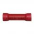 3M Vinyl Brazed Seam Butt Connectors Electrical Splices, Red, 8 AWG