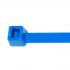 HellermannTyton T50L6M4, 111-05434 Nylon Cable Tie, MS3367-2-6 Blue, 15" 50lb